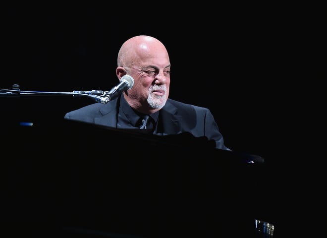 Billy Joel In Concert - New York, New York at Madison Square Garden on April 14, 2017 in New York City.