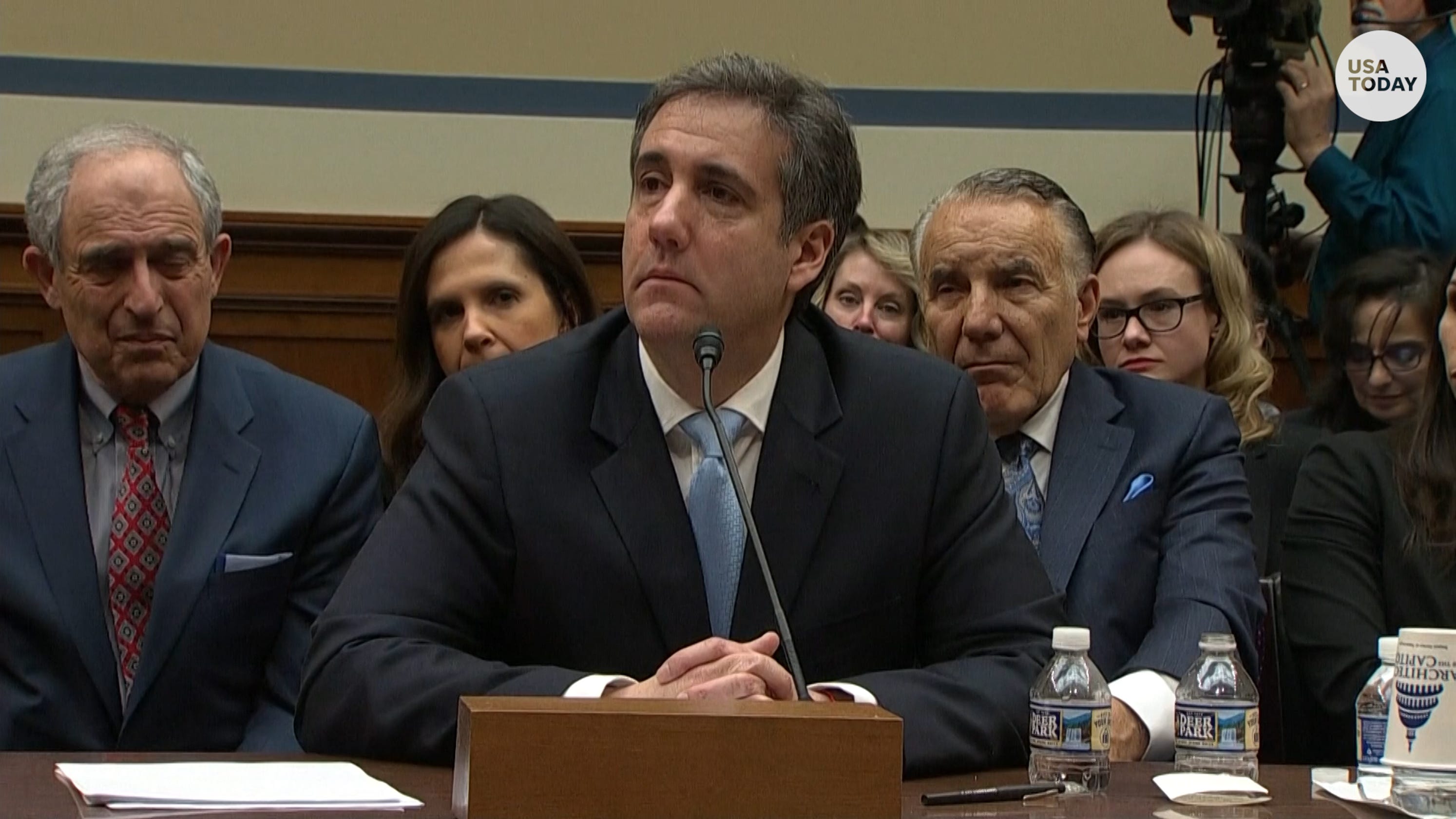 Image result for photos of michael cohen testifying
