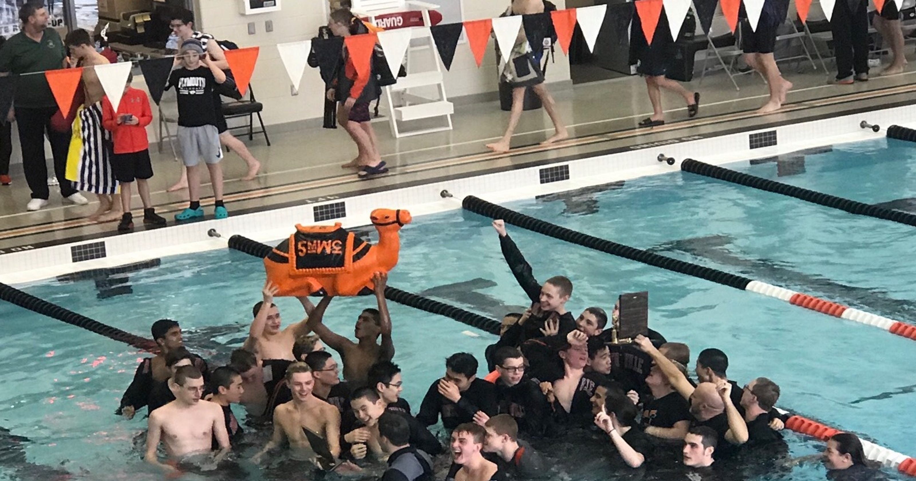 Northville boys swim and dive team wins KLAA championship