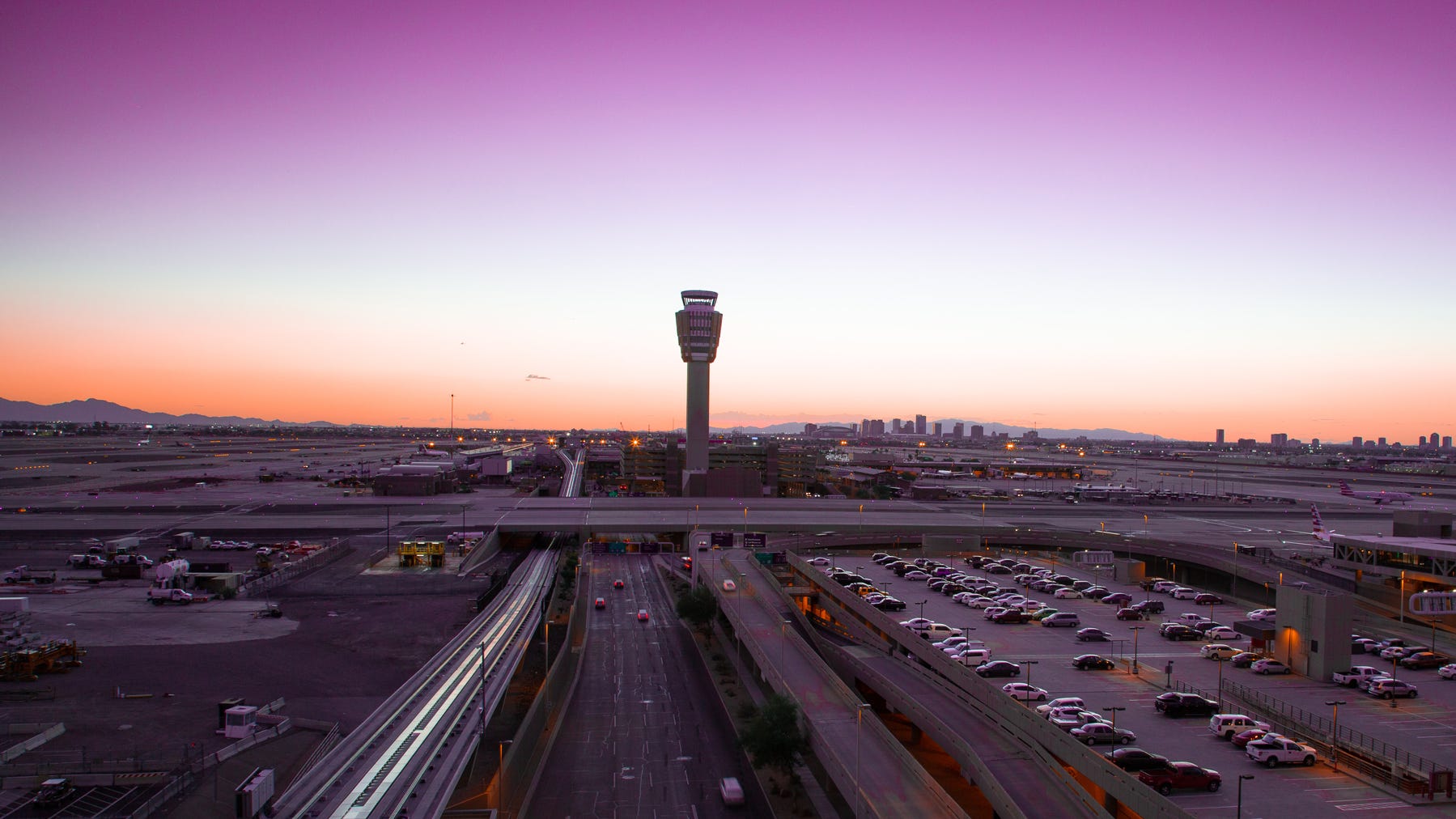 When will international flights resume at Sky Harbor Airport?