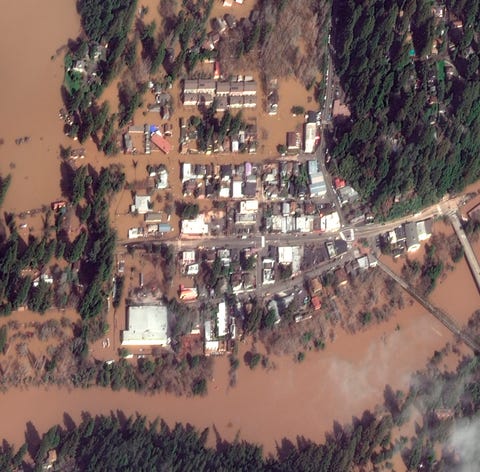 This Thursday, Feb. 28, 2019 satellite image provi