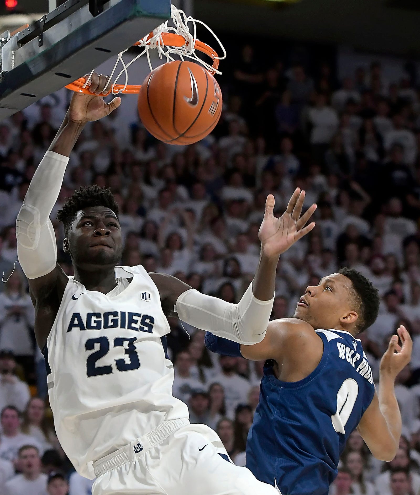 Utah State 81 Nevada 76 There S A New Mw Leader And It S Not
