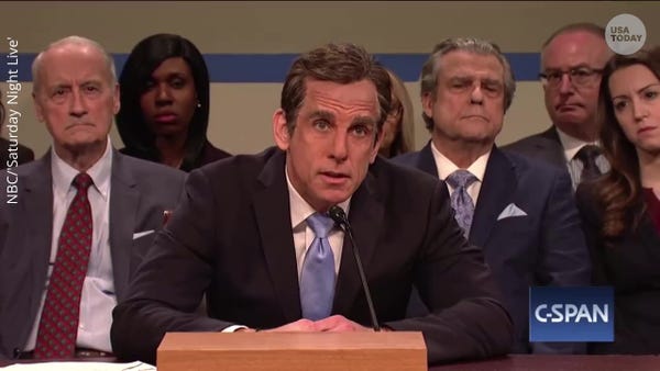 Ben Stiller digs at Cohen on 'SNL'