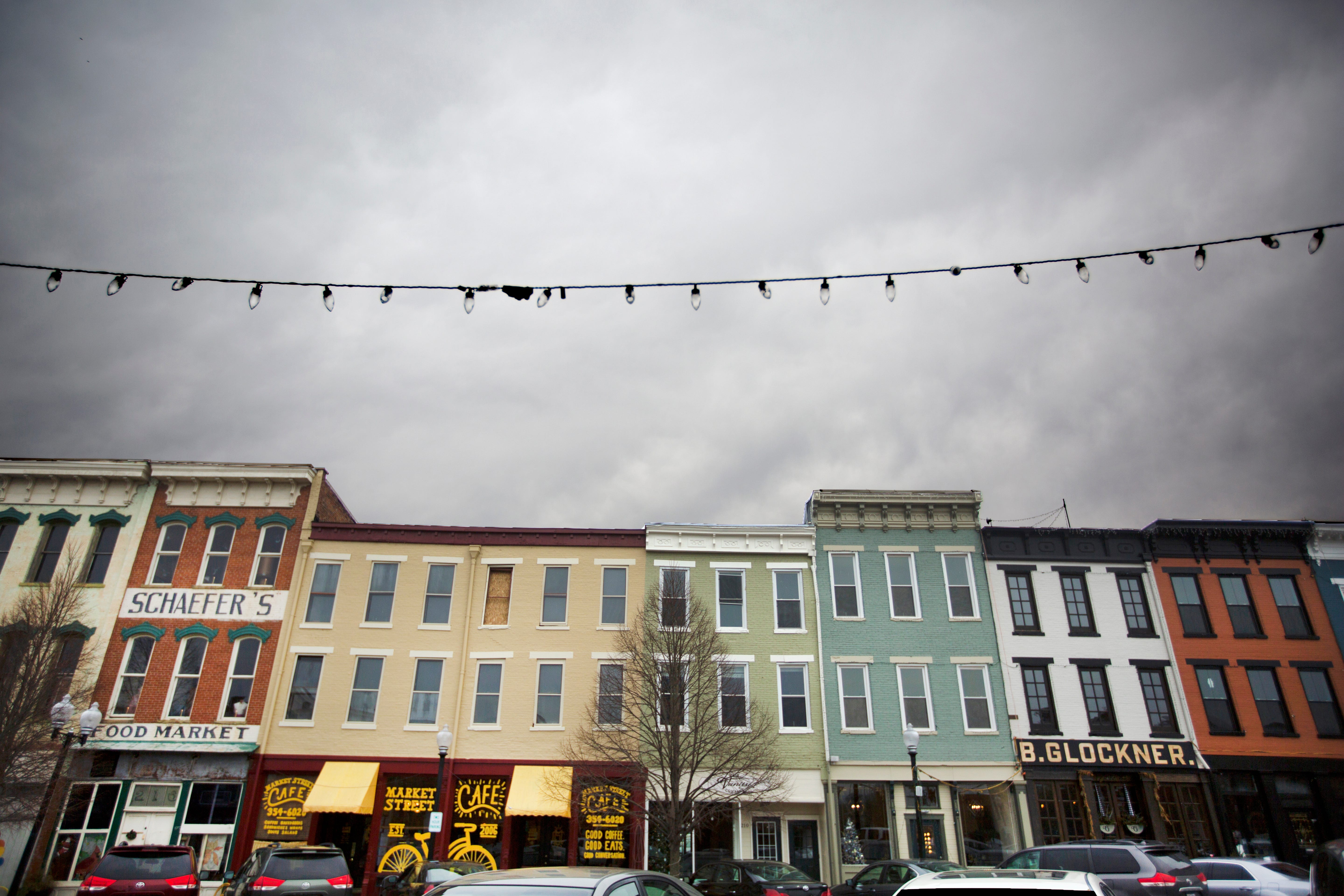 Market Square in downtown Portsmouth, Ohio is one of the bright spots in this southern Ohio rural community of just over 20,000 that sits along side the Ohio River and Scioto River.