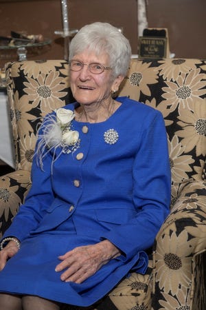 Marie Bailey Bradley celebrated her  100th birthday on Saturday, Feb. 23, 2019.