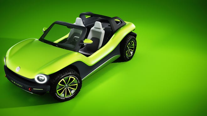 Geneva Motor Show Volkswagen I D Buggy Electric Concept Atv Debuts Geneva Motor Show Volkswagen I D Buggy Electric Concept Atv Debuts