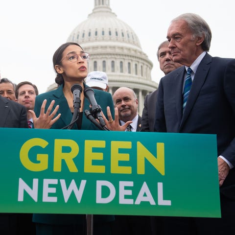 Democratic Rep. Alexandria Ocasio-Cortez of New...