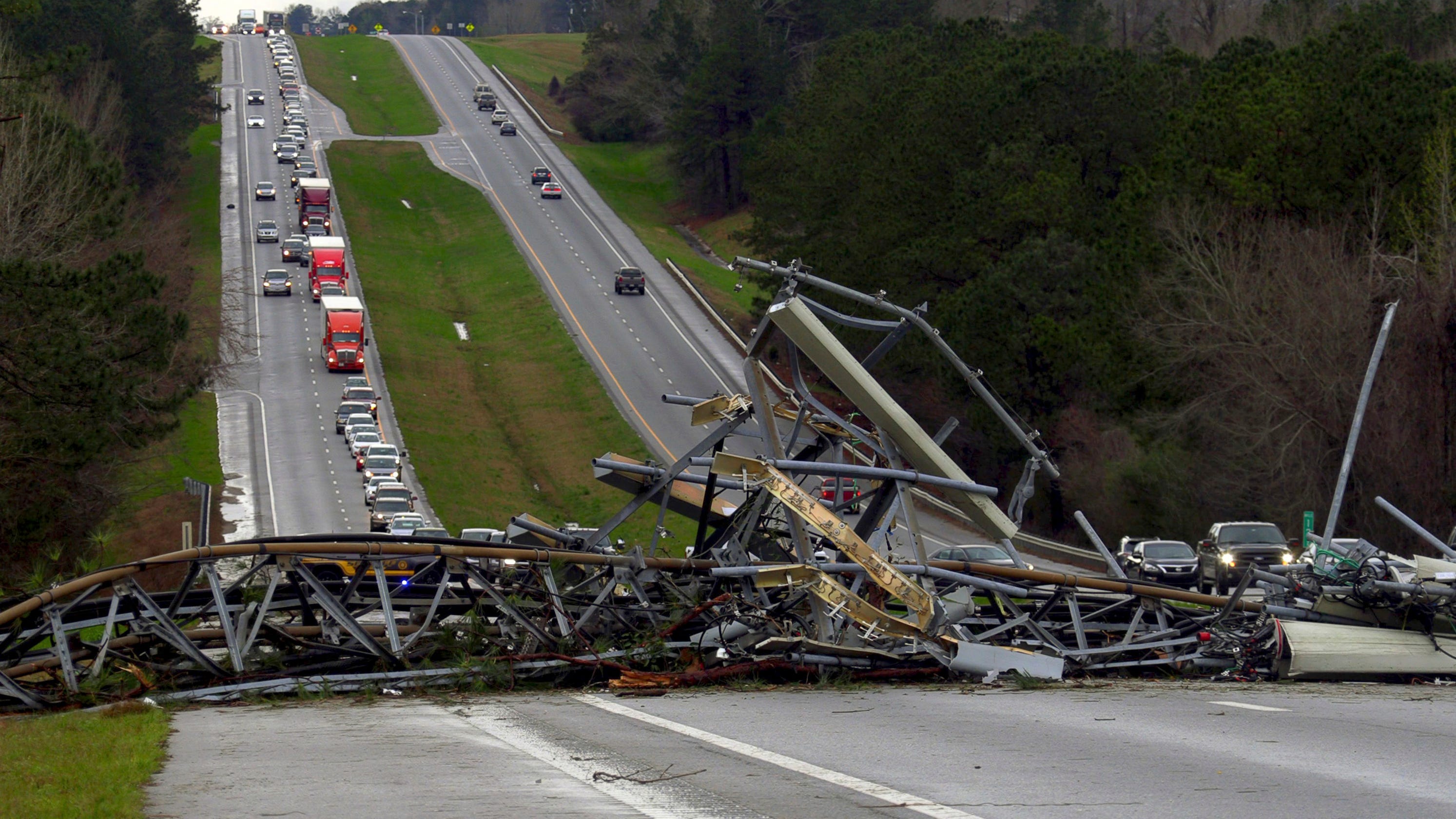 Deadly tornadoes rip through the South