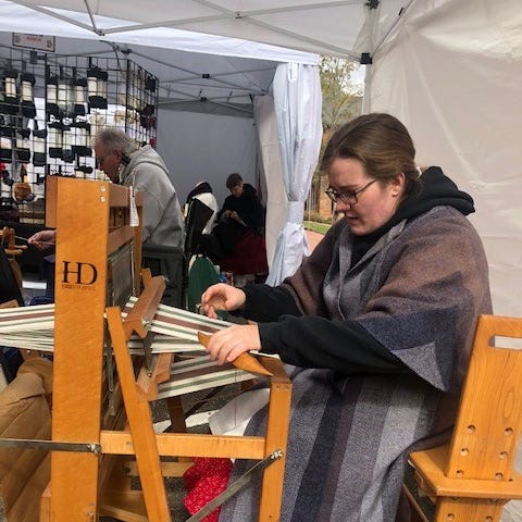 Gabby Denslow is a member of the Coshocton Canal Spinners and Weavers Guild. The group will present a workshop focusing on the basics of spinning Saturday, in the Roscoe Village Visitors Center.