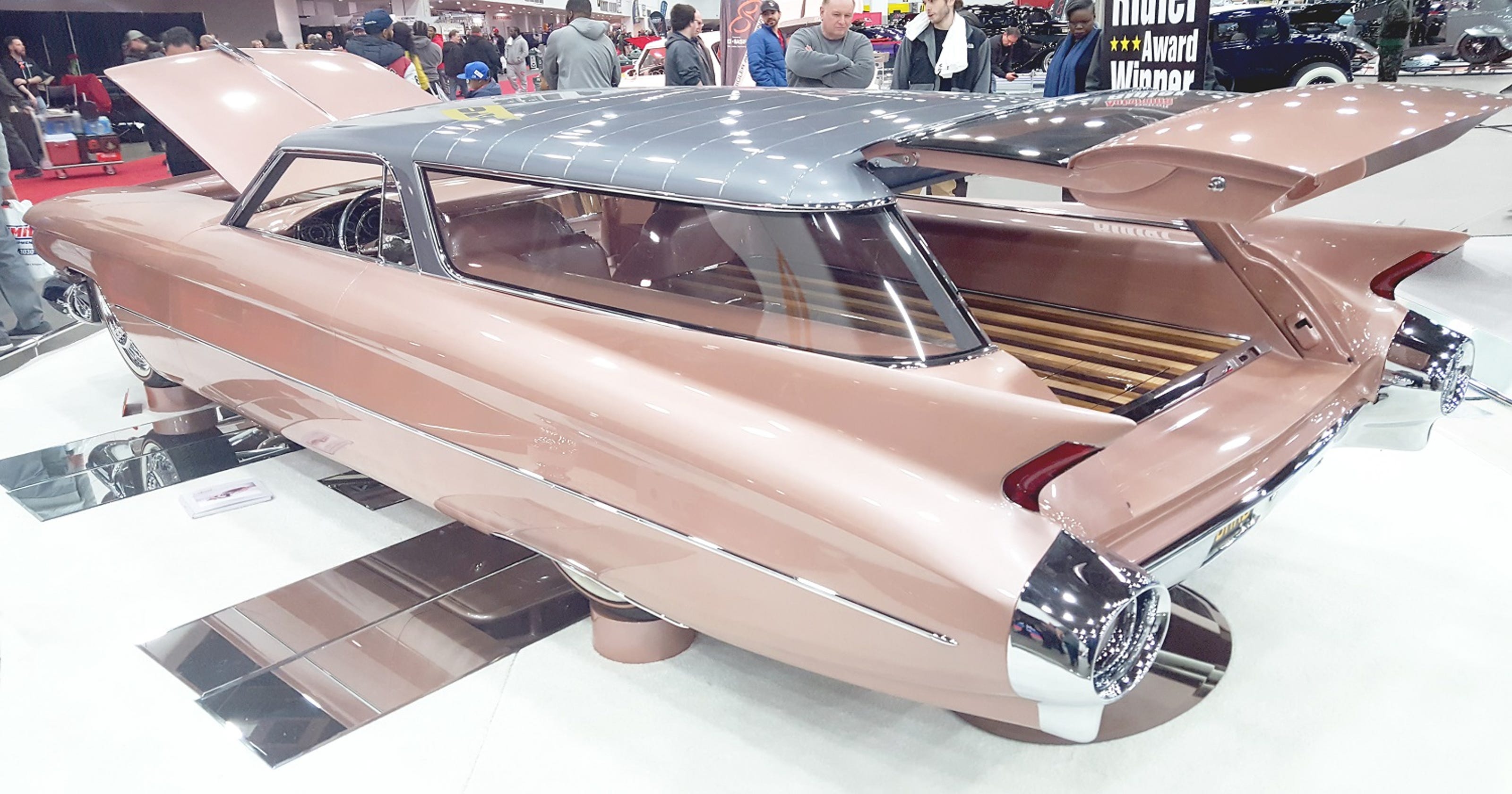 Custom Pink Cadillac Takes Ridler Award At Detroit Autorama