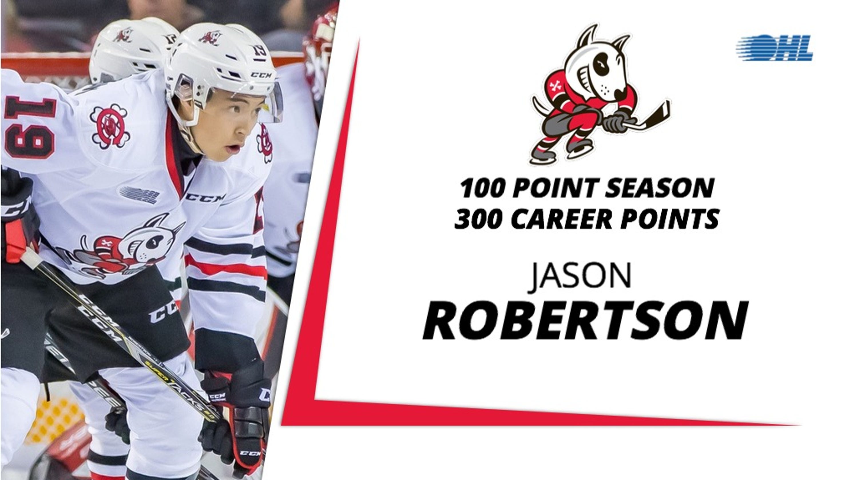 Northville's Jason Robertson, Dallas Stars draft pick, hits 300 points