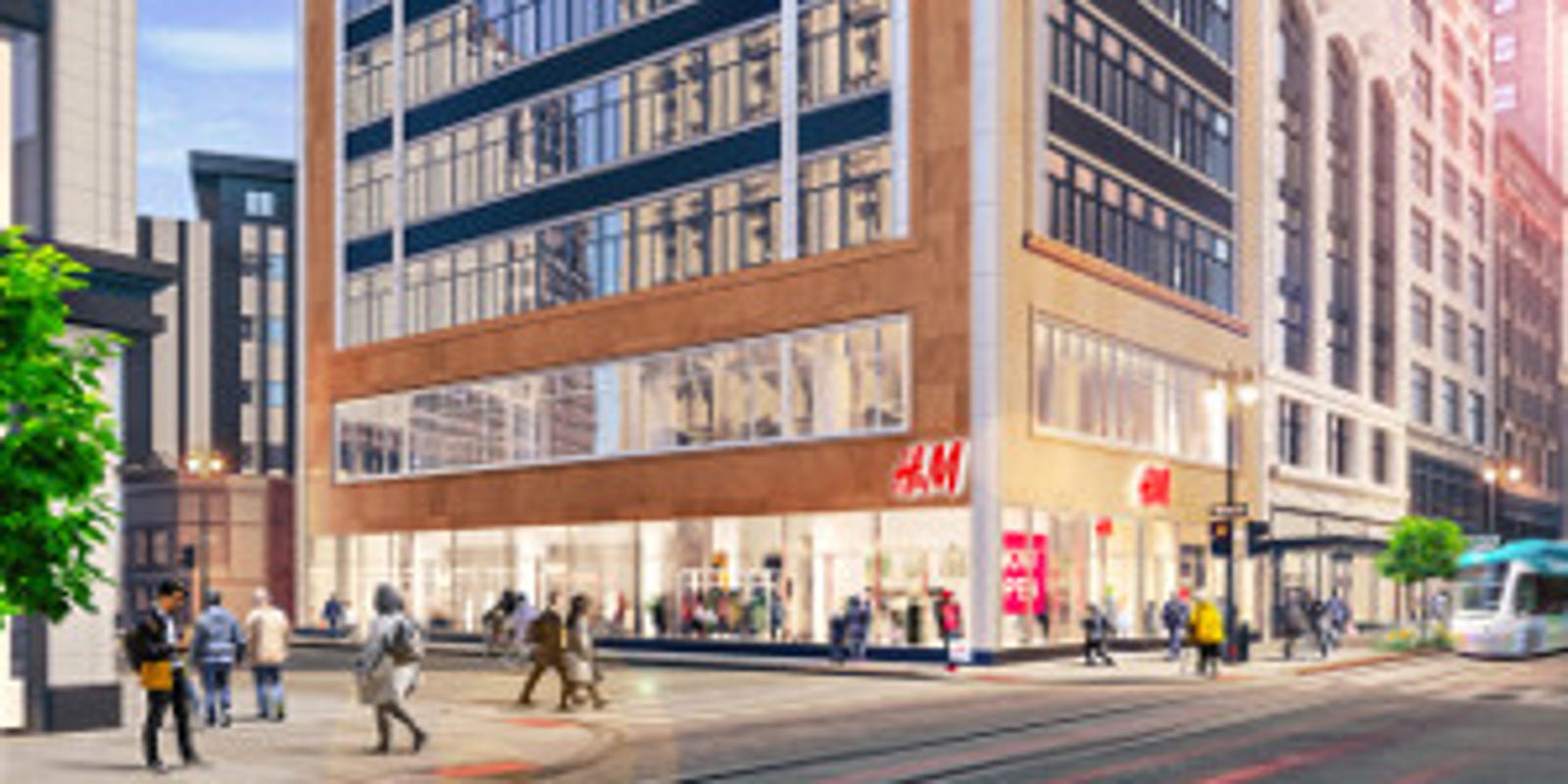 H M To Open Downtown Detroit Location In Fall 2019