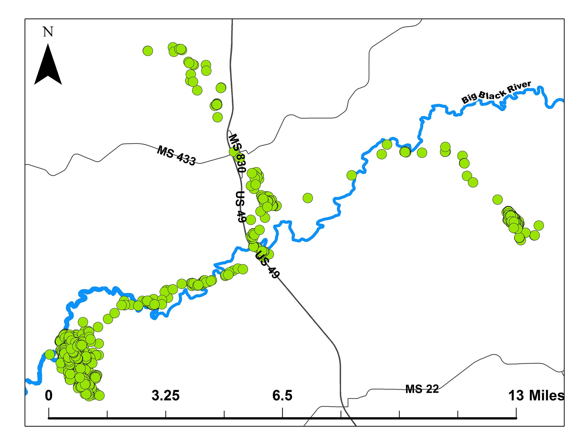 Deer Movement Chart Ms