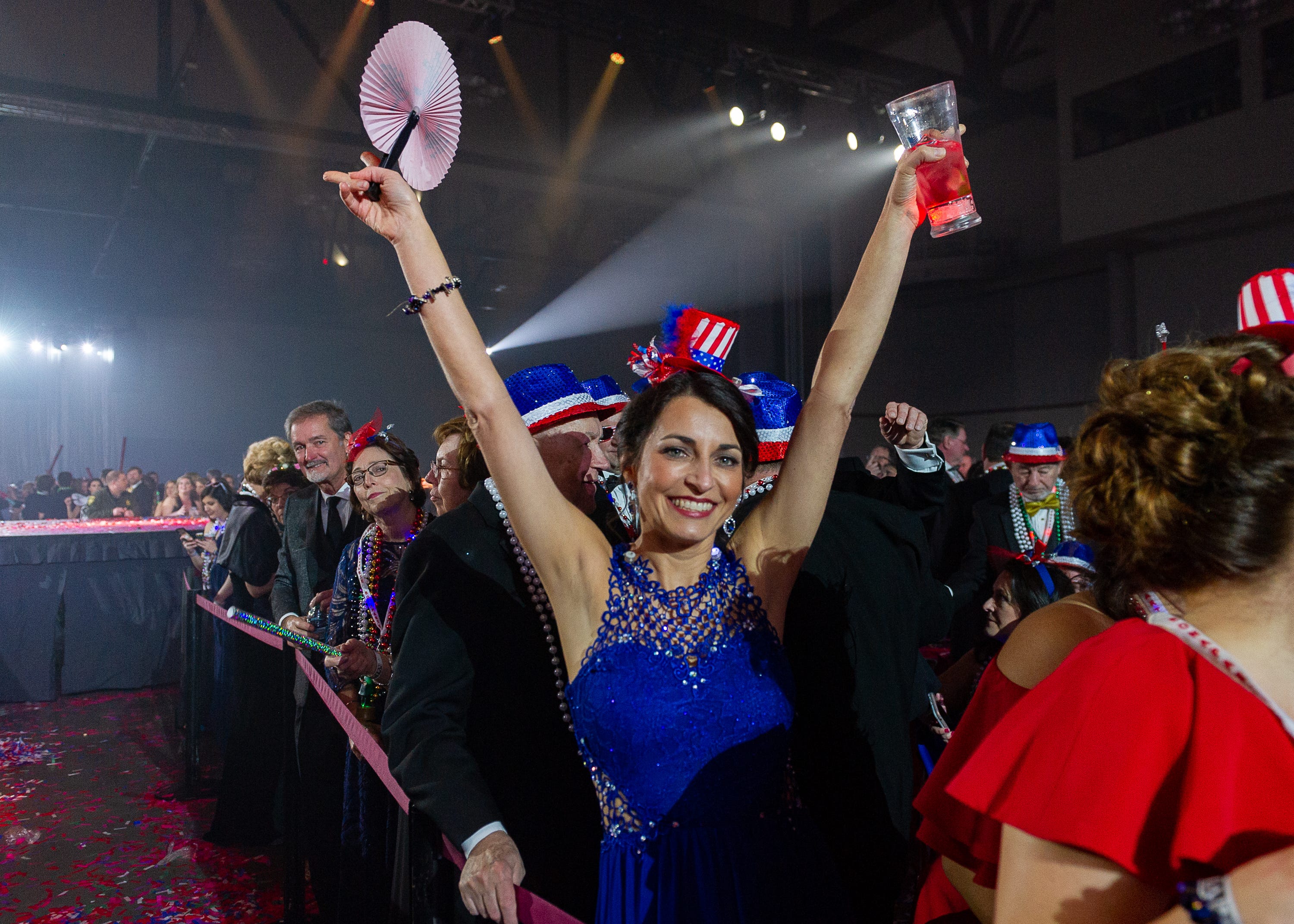 Bonaparte Mardi Gras Ball at the Cajundome Convention Center. Monday, March 4, 2019.