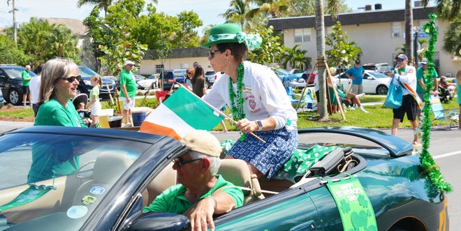Sons & Daughters of Erin held a parade Sunday on Marco Island.