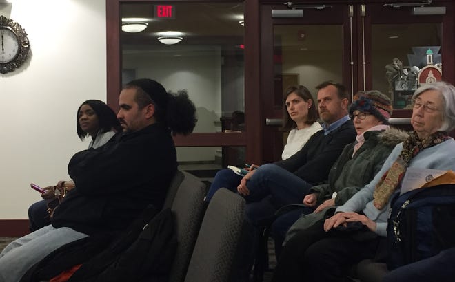 Several residents spoke out in objection to a liquor license transfer to create a nightclub at 1 N. George St. at a Tuesday, March 5 York City Council meeting (Photo by Rebecca Klar).