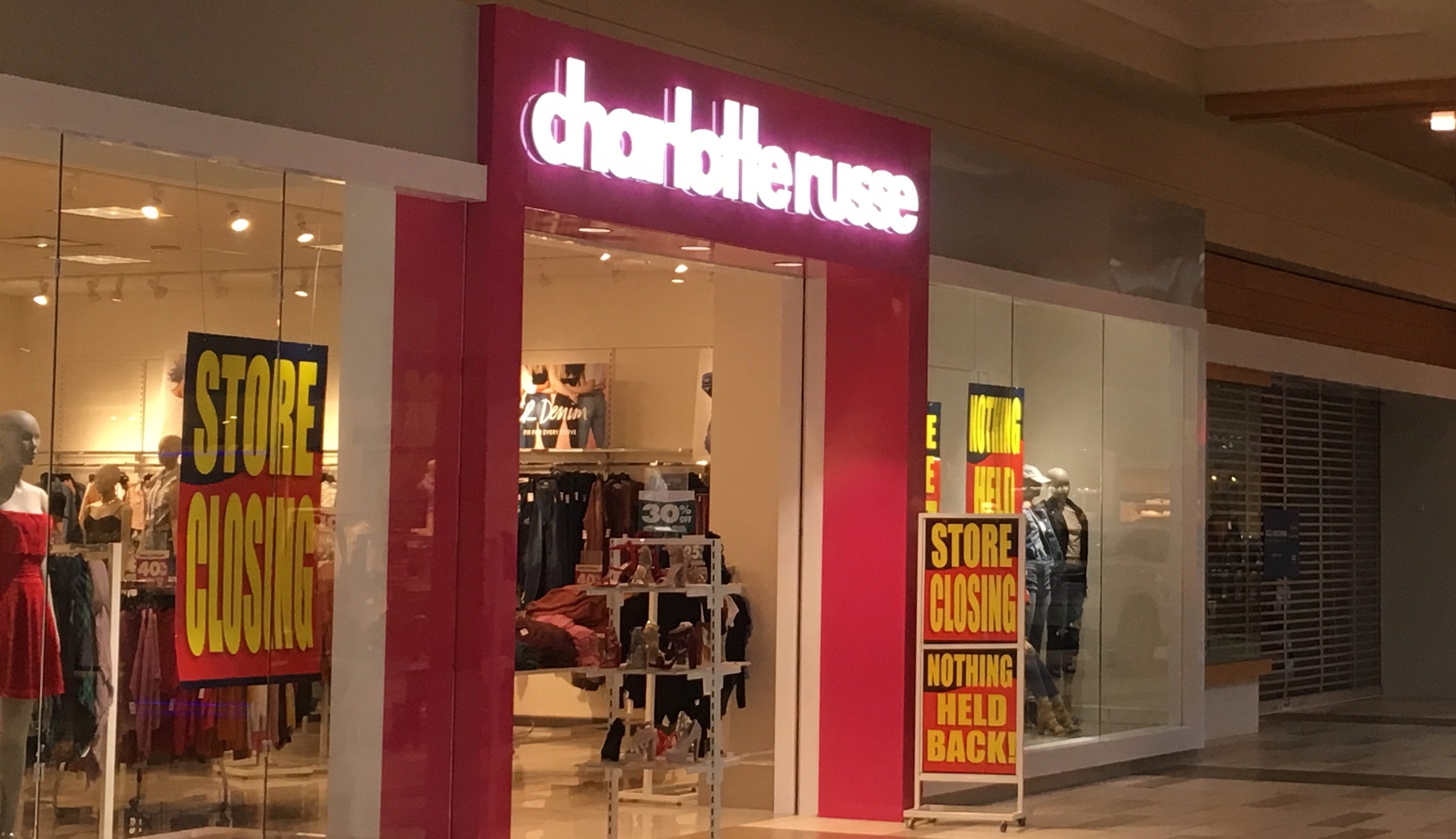 Women's clothing retailer Charlotte Russe will reopen at Southridge