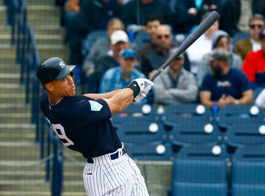 Yankees right fielder Aaron Judge is due a big payday next offseason when he becomes eligible for salary arbitration.