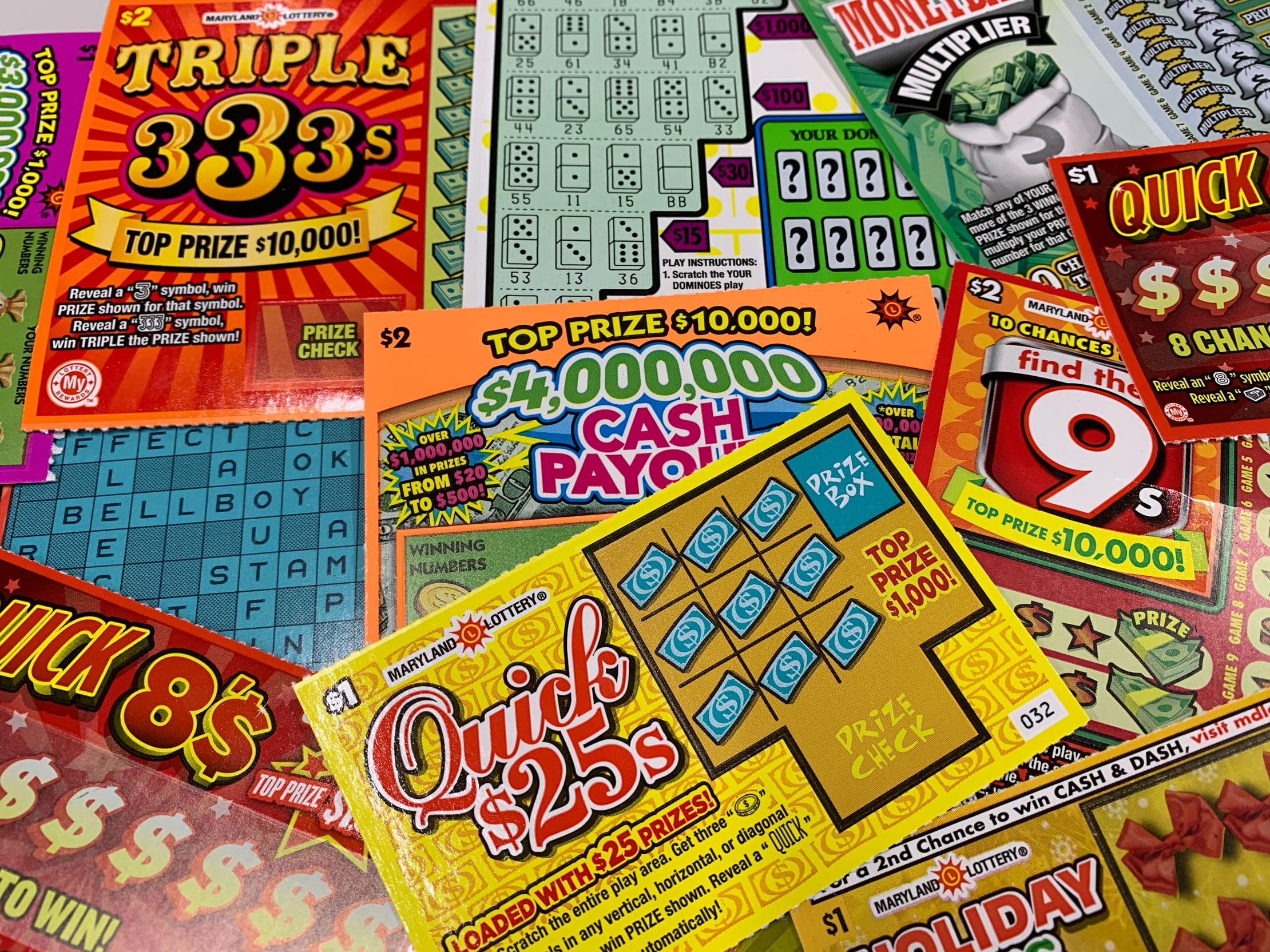 scratch off tickets
