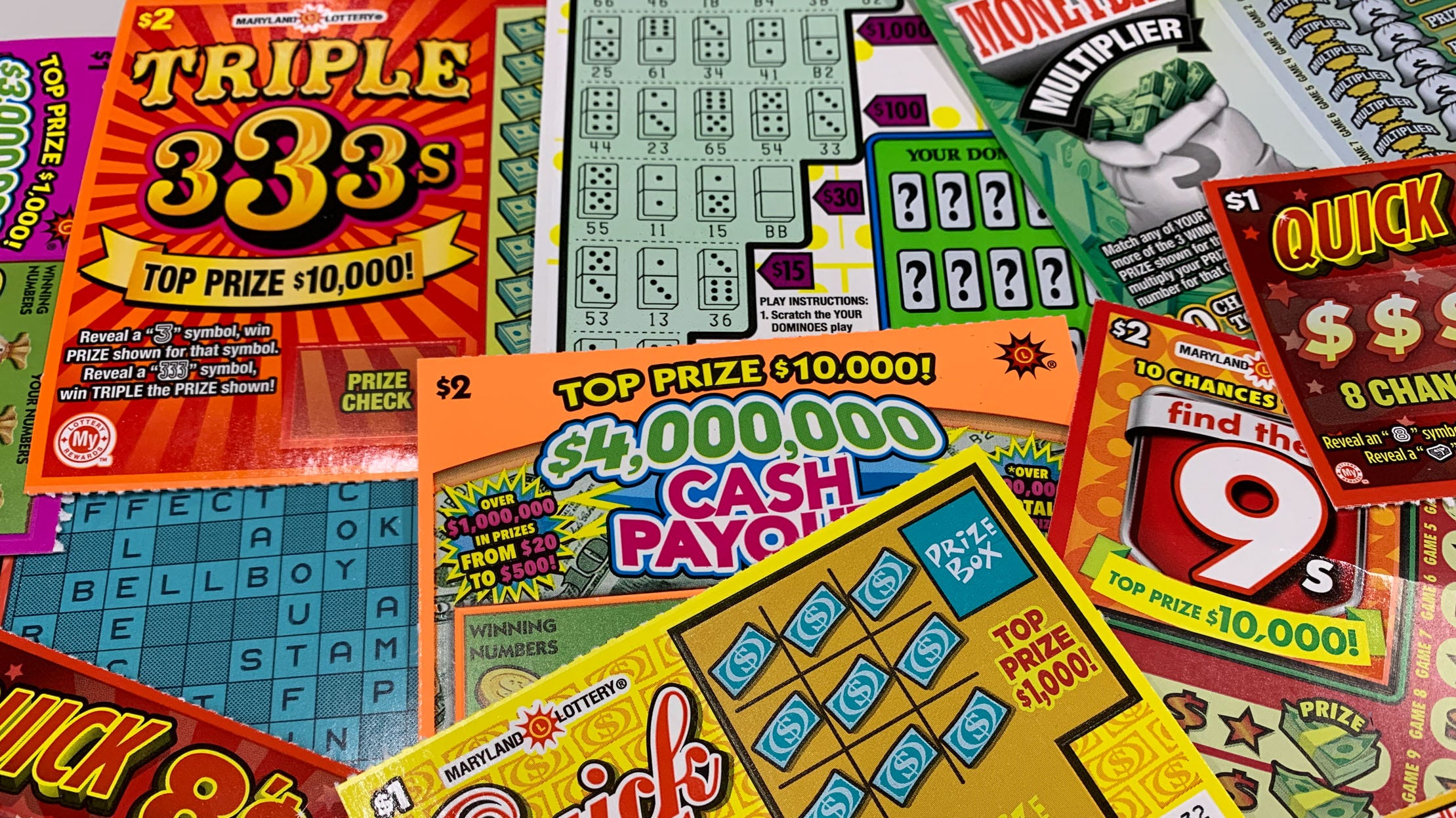 Two Salisbury players strike it rich in Maryland Lottery