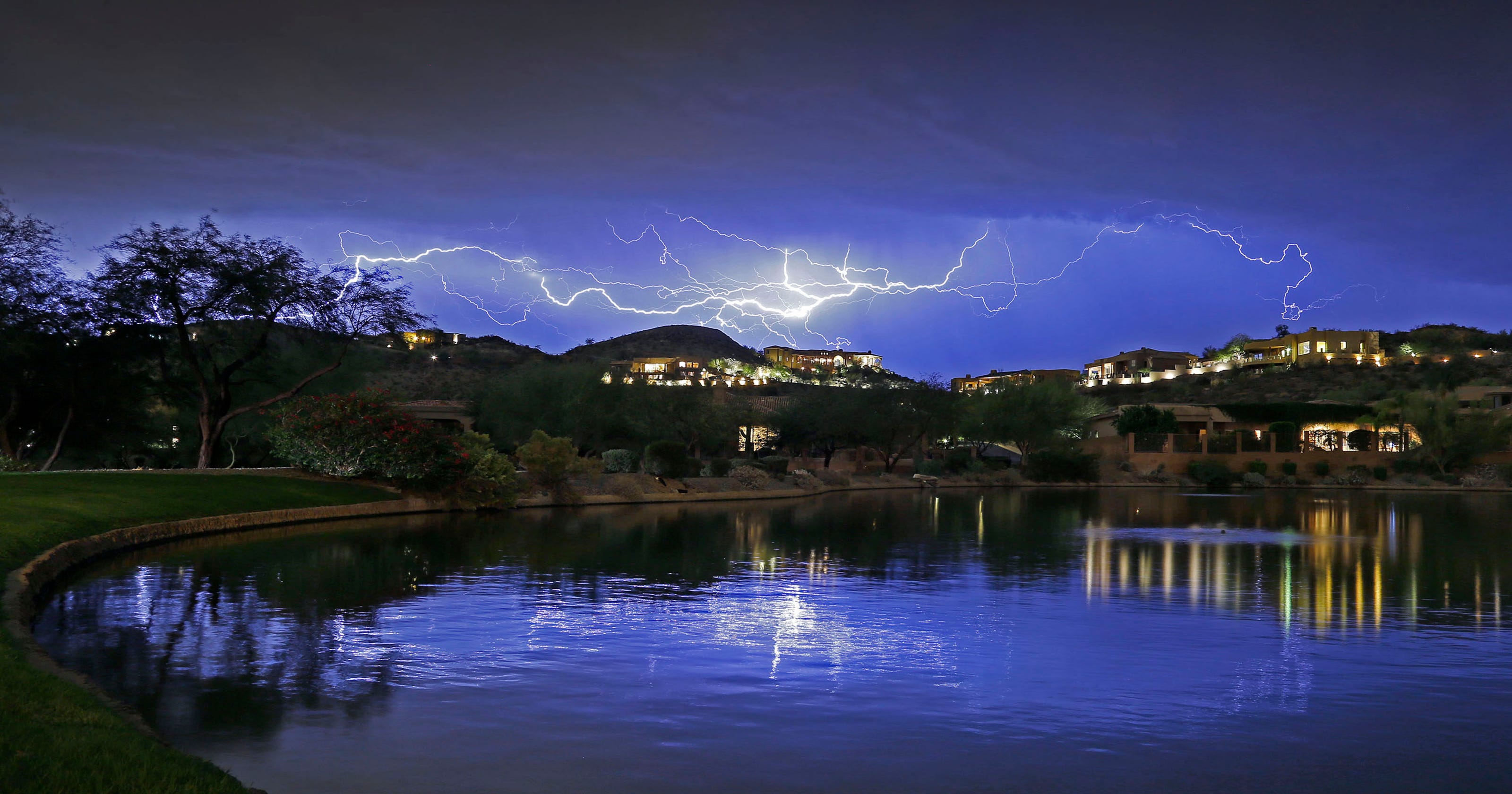The Phoenix monsoon hasn't started yet, but better late than never