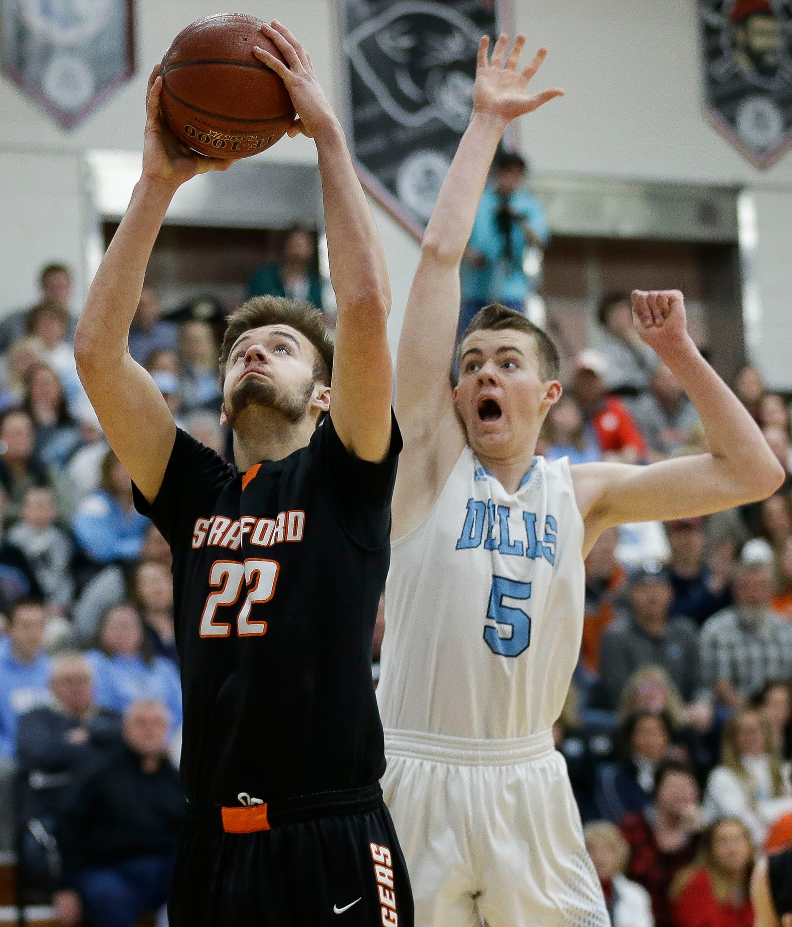 Stratford Vs Wisconsin Dells Boys Basketball Sectional Semifinal