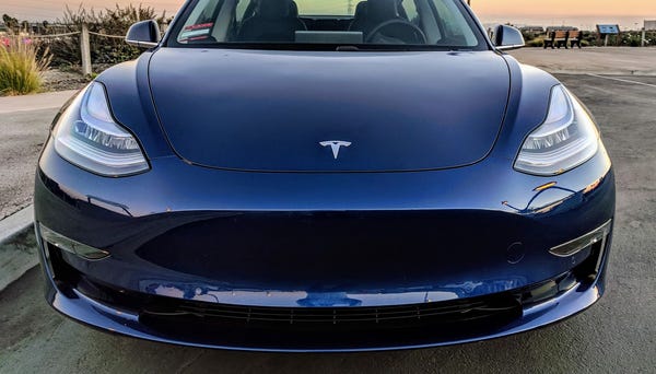 Tesla owners love sharing photos of their cars....