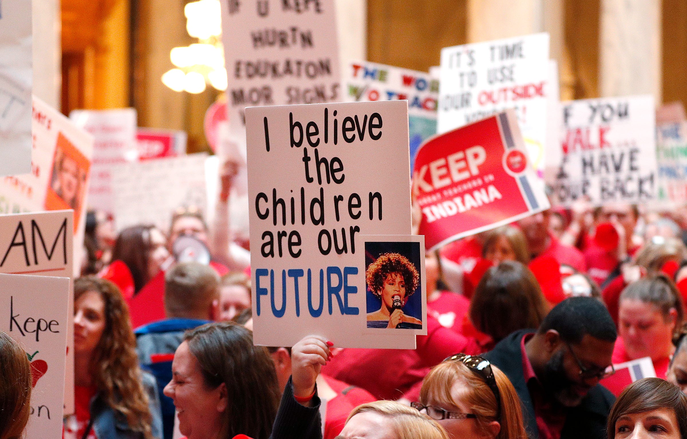 Why some Indiana school districts aren't closing for Red for Ed Action Day