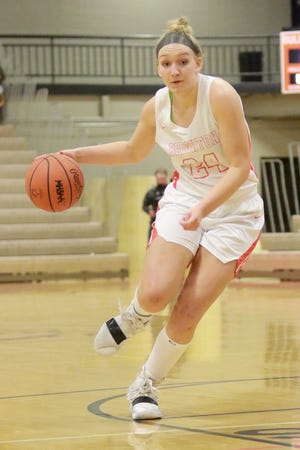 Sophie Dziekan had 12 points, 12 rebounds and three assists for Brighton in a district championship victory over South Lyon East on Friday.
