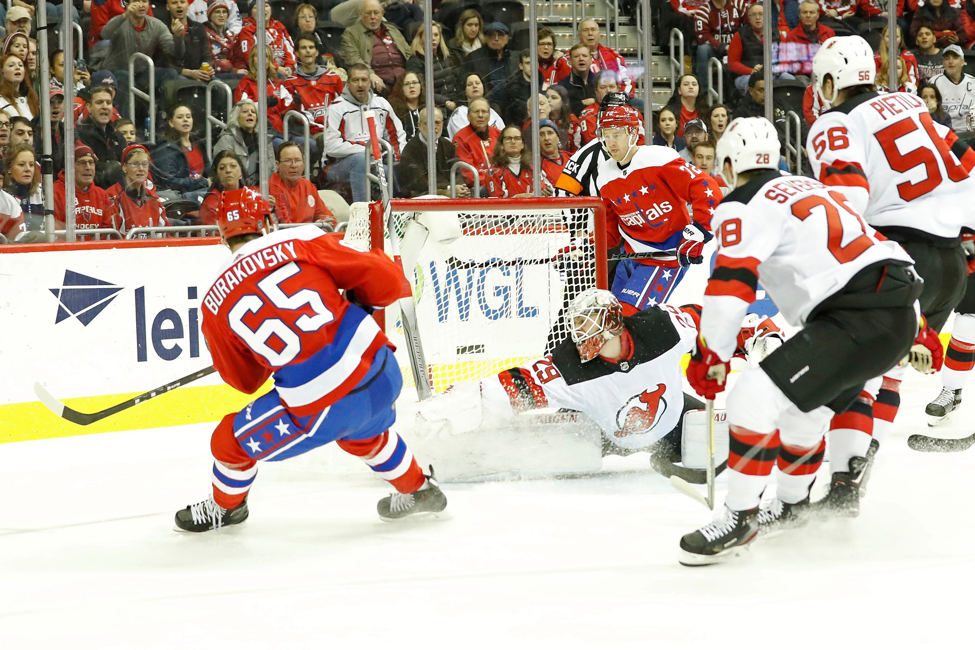 washington capitals vs new jersey devils