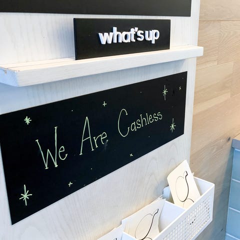 The Tender Greens chain is cashless