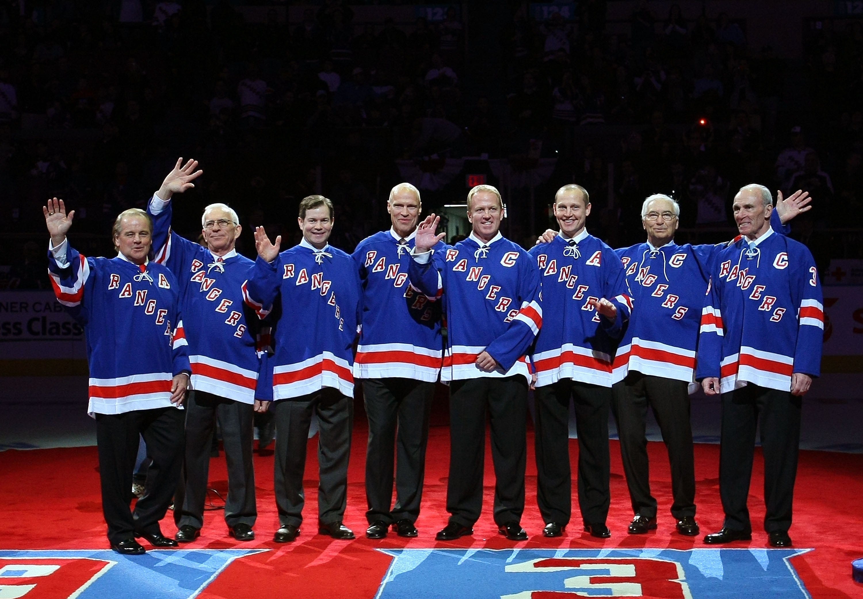 new york rangers jersey numbers