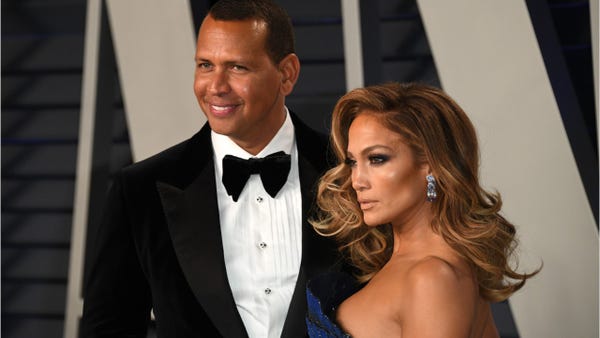 Jennifer Lopez and Alexander Rodriguez announce...