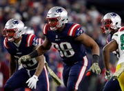 The defensive wing Trey Flowers has counted 21 sacks in the past three seasons with the Patriots.