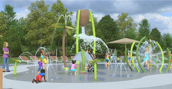The overhaul of Sussex Village Park will be done in four phases. It will include a playground, splash pad, pavilion, pickleball and basketball courts.