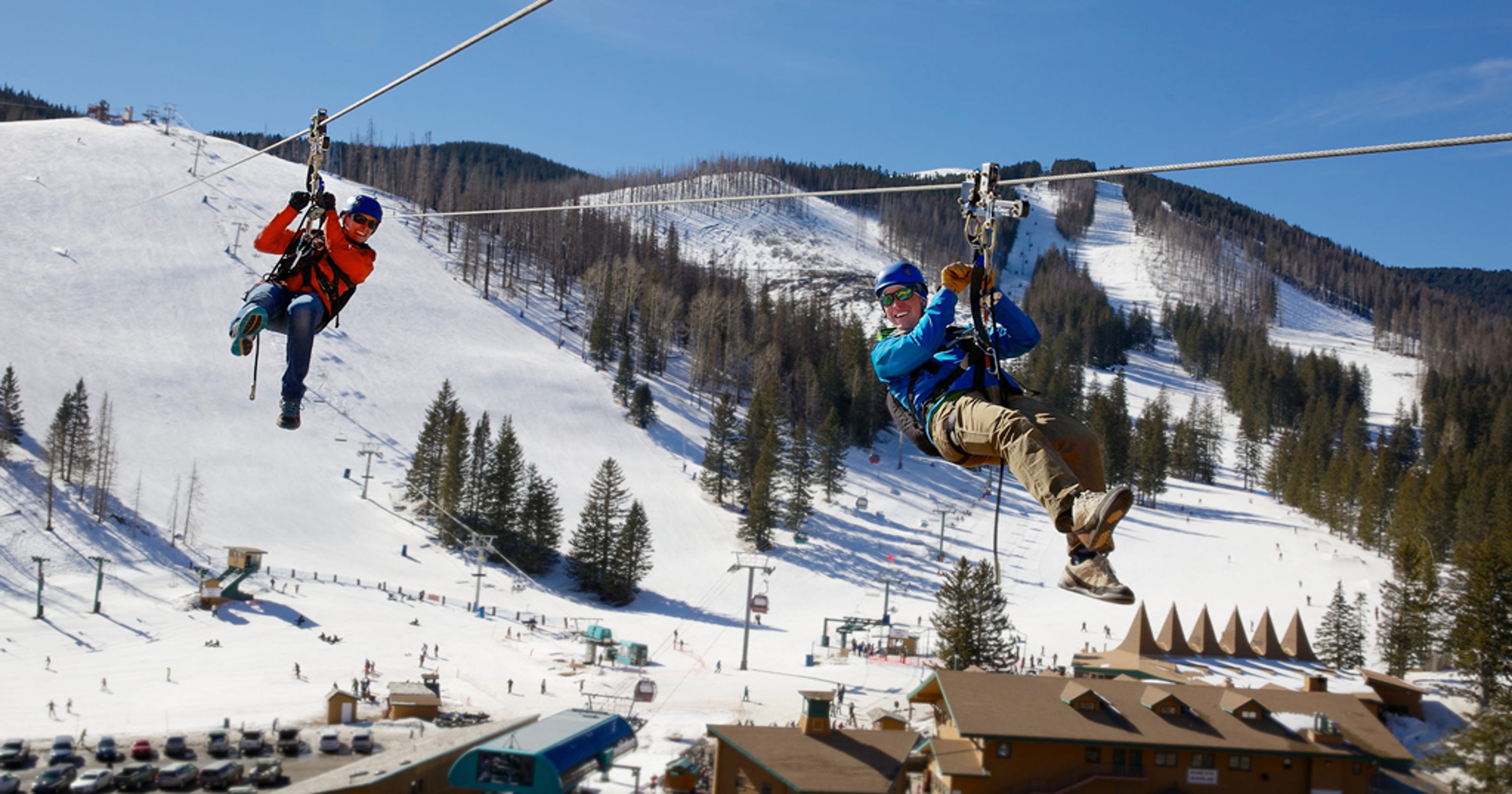 Ski Apache near Ruidoso offers spring gondola rides, zipline tours