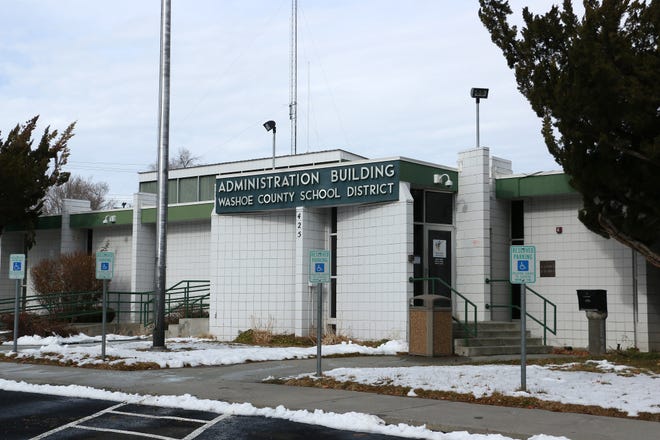 The Washoe County School District Administration Building.