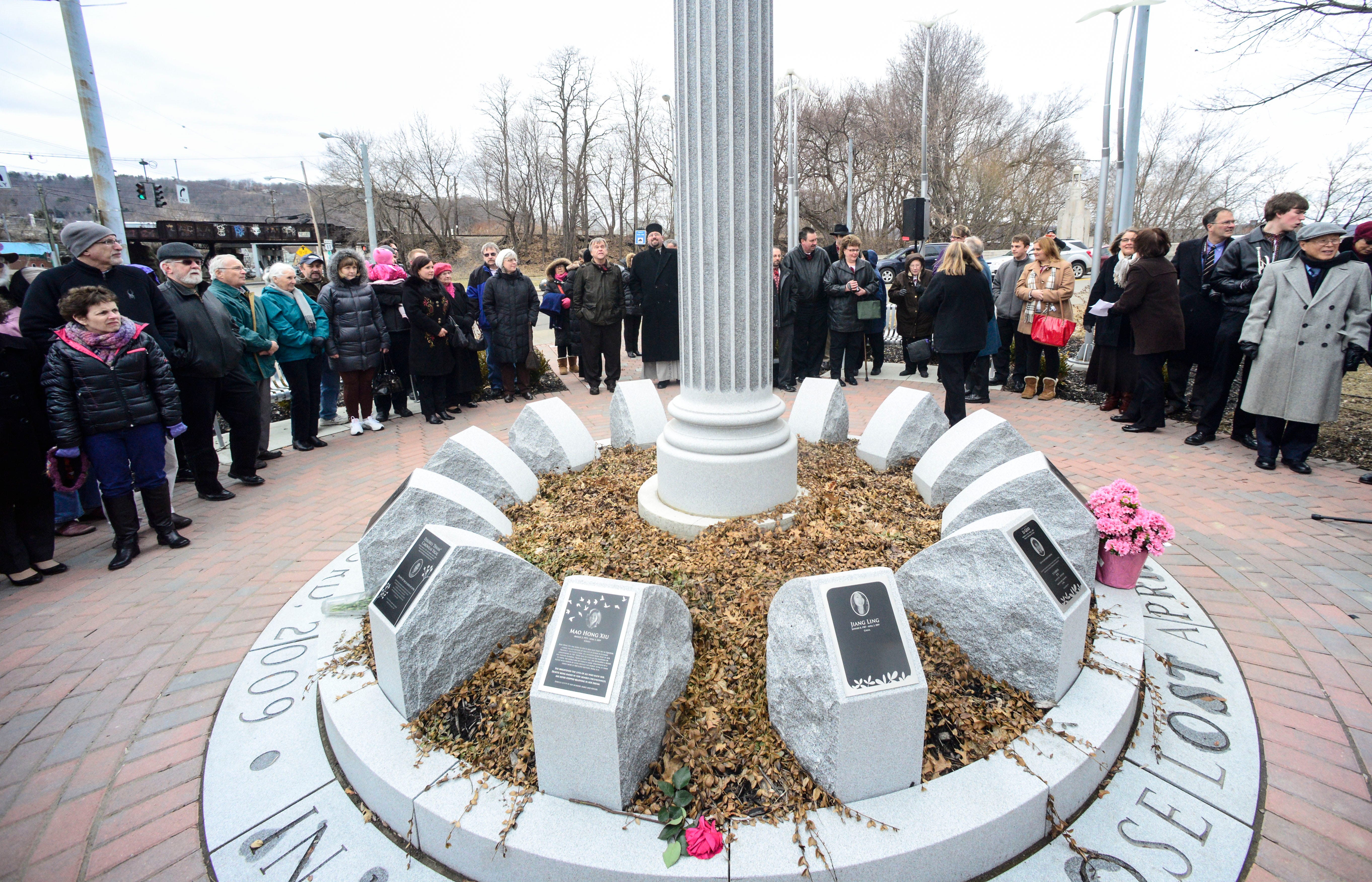 The ACA Memorial was dedicated on April 5, 2014.