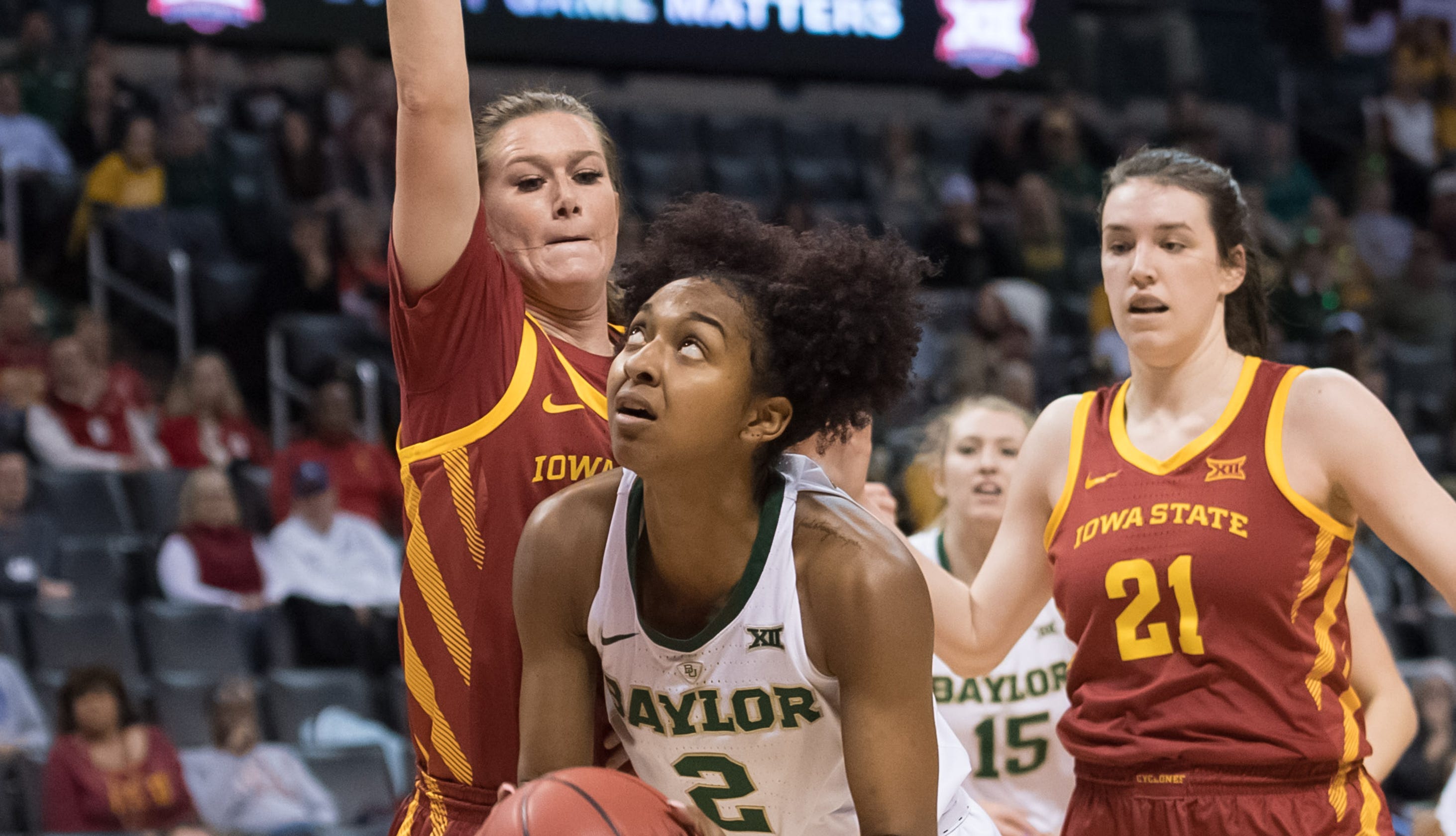 Photos: Iowa State women's basketball takes on Baylor in the Big 12 title game2925 x 1680