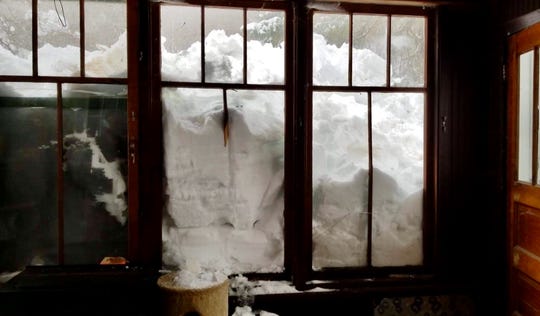 Michigan Snow Photos Video Show How Deep It Is Up North