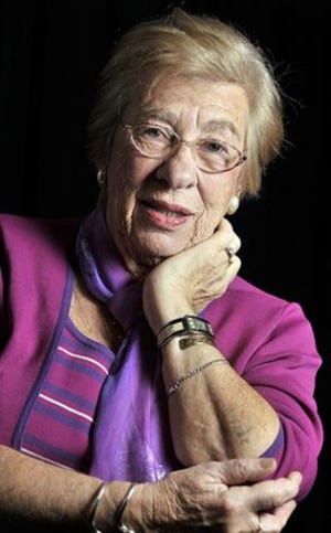 Eva Schloss, childhood playmate of Anne Frank and Holocaust survivor, will speak at 3:30 p.m. Sunday, March 17, at the ASNMSU Center for the Arts