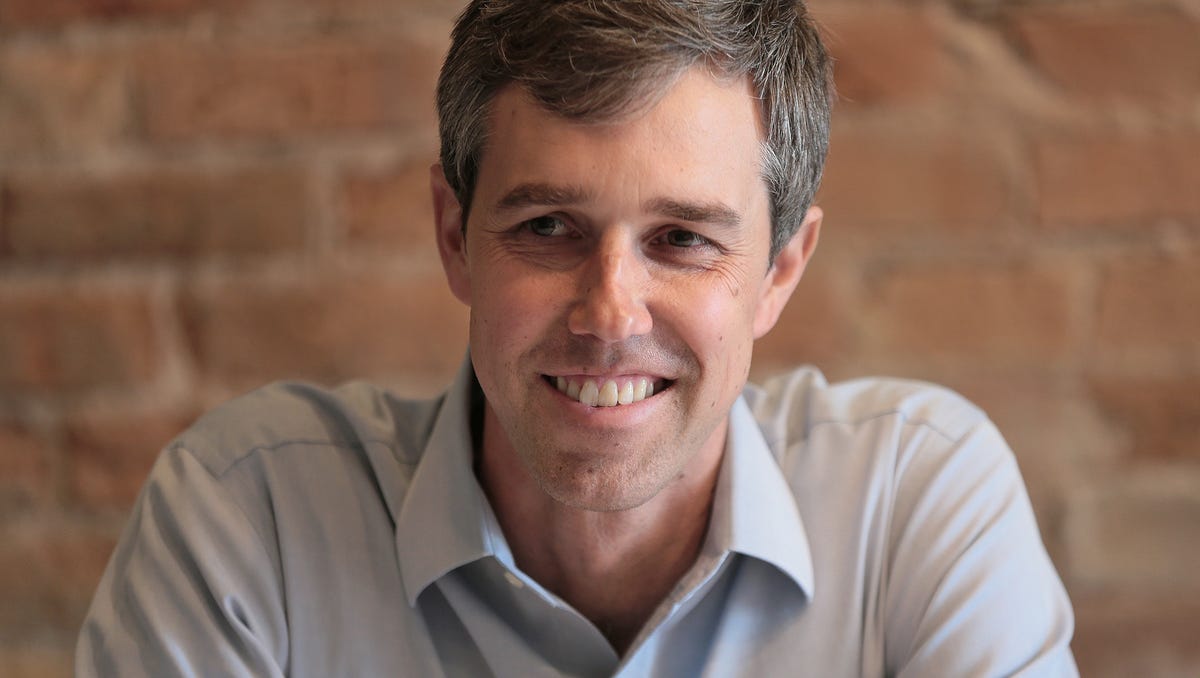 Beto O'Rourke at his home.