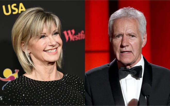 Olivia Newton-John had some words of encouragement for Alex Trebek, who recently announced his cancer diagnosis.