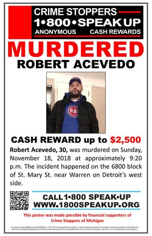 2 500 Reward For Tips In 2018 Detroit Fatal Shooting