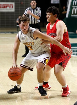 Berne Union's Zane Mirgon will one of 40 area high school players participating in the Refreshing 90.0 FM All-Star High School basketball game, featuring a boys and girls game on March 31 at Berne Union High School.