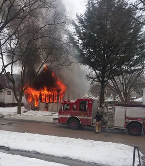 A house fire near North 39th Street and West Silver Spring Drive on Wednesday claimed the lives of two people.