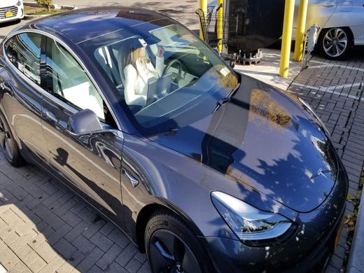 Alyson Vogel's car family includes two Model 3s. The second they bought on New Year's Eve, ahead of the tax credit partially expiring.   "We bought it in 4 hours from California, and they delivered it to our garage in N.Y. while we signed the paperwork in California!"