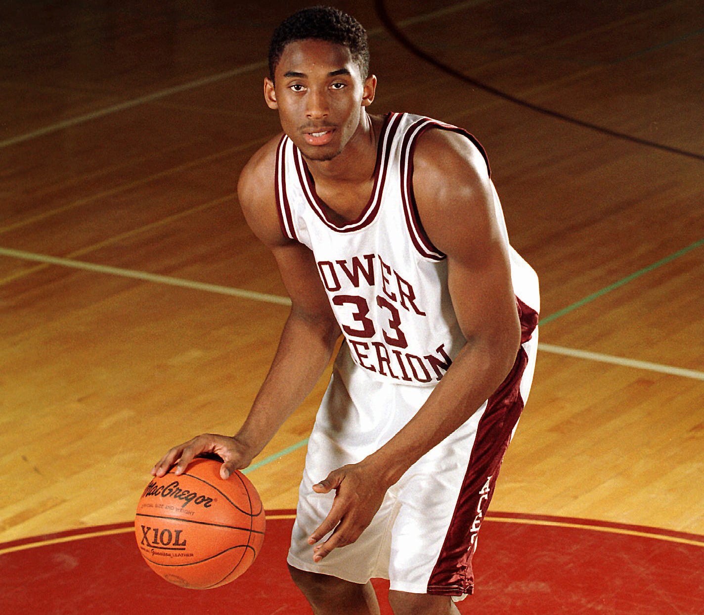 kobe bryant's high school jersey