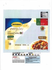 Butterball is recalling more than 78,000 pounds of raw ground turkey due to salmonella concerns.