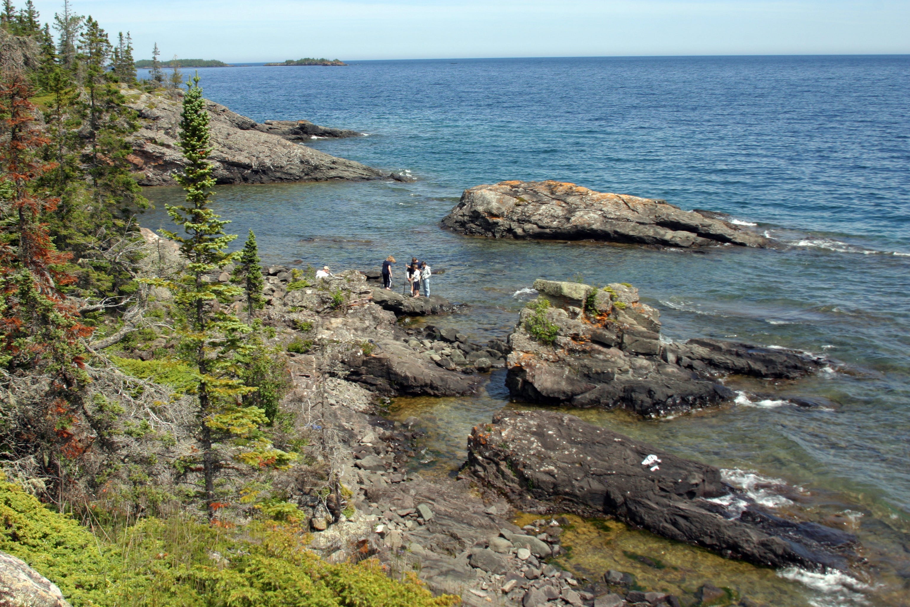 MICHIGAN: On isolated Isle Royale National Park in the middle of Lake Superior, every trail is a remote trail. [Via MerlinFTP Drop]